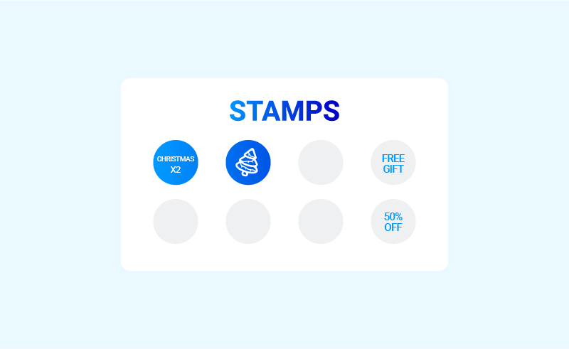 Digital Member Engagement Stamp Card | Image