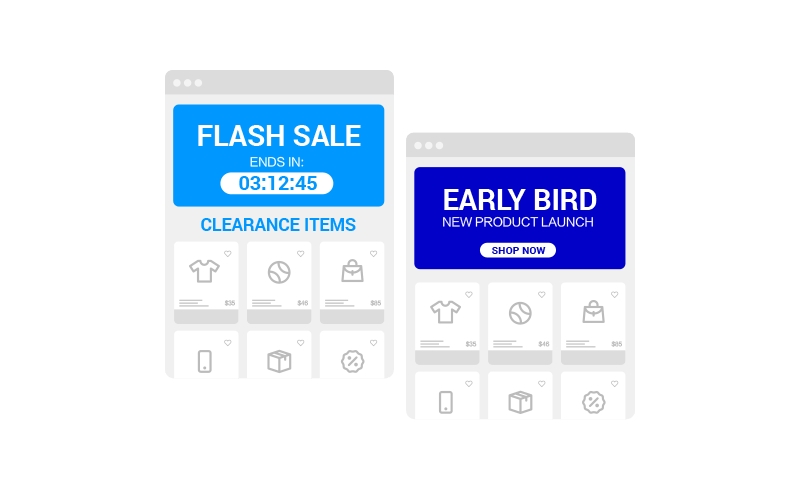 Standalone E-Commerce Campaign Pages | Image