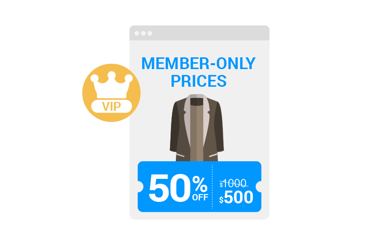 Member-Specific Pricing & Benefits | Image