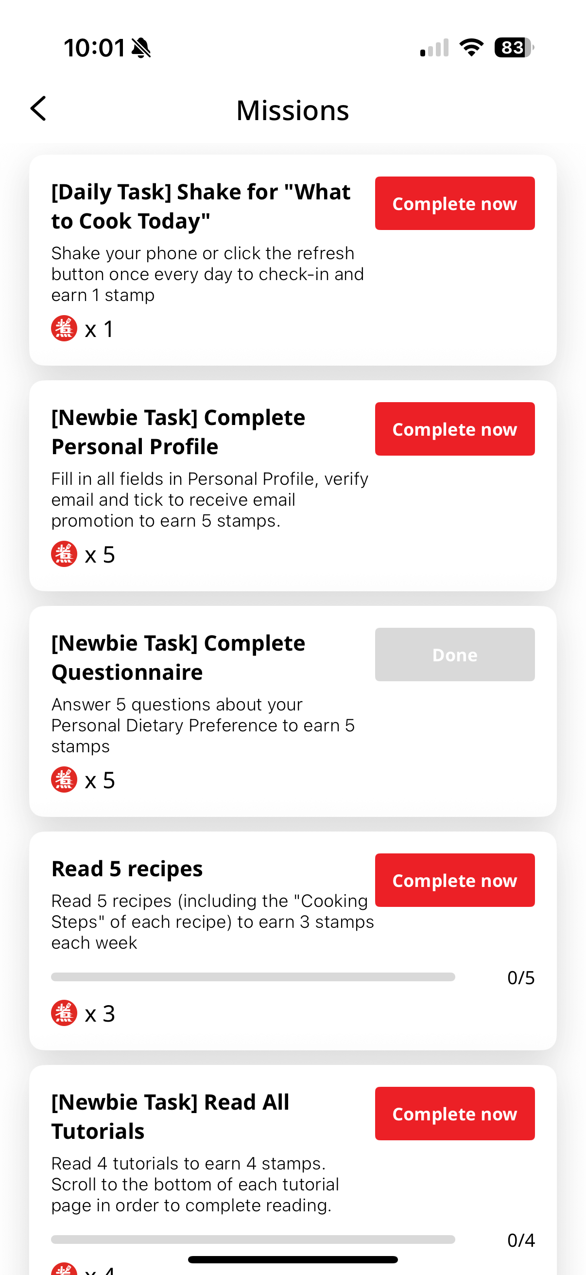 FunCook Member App and Stamp Rewards | Image