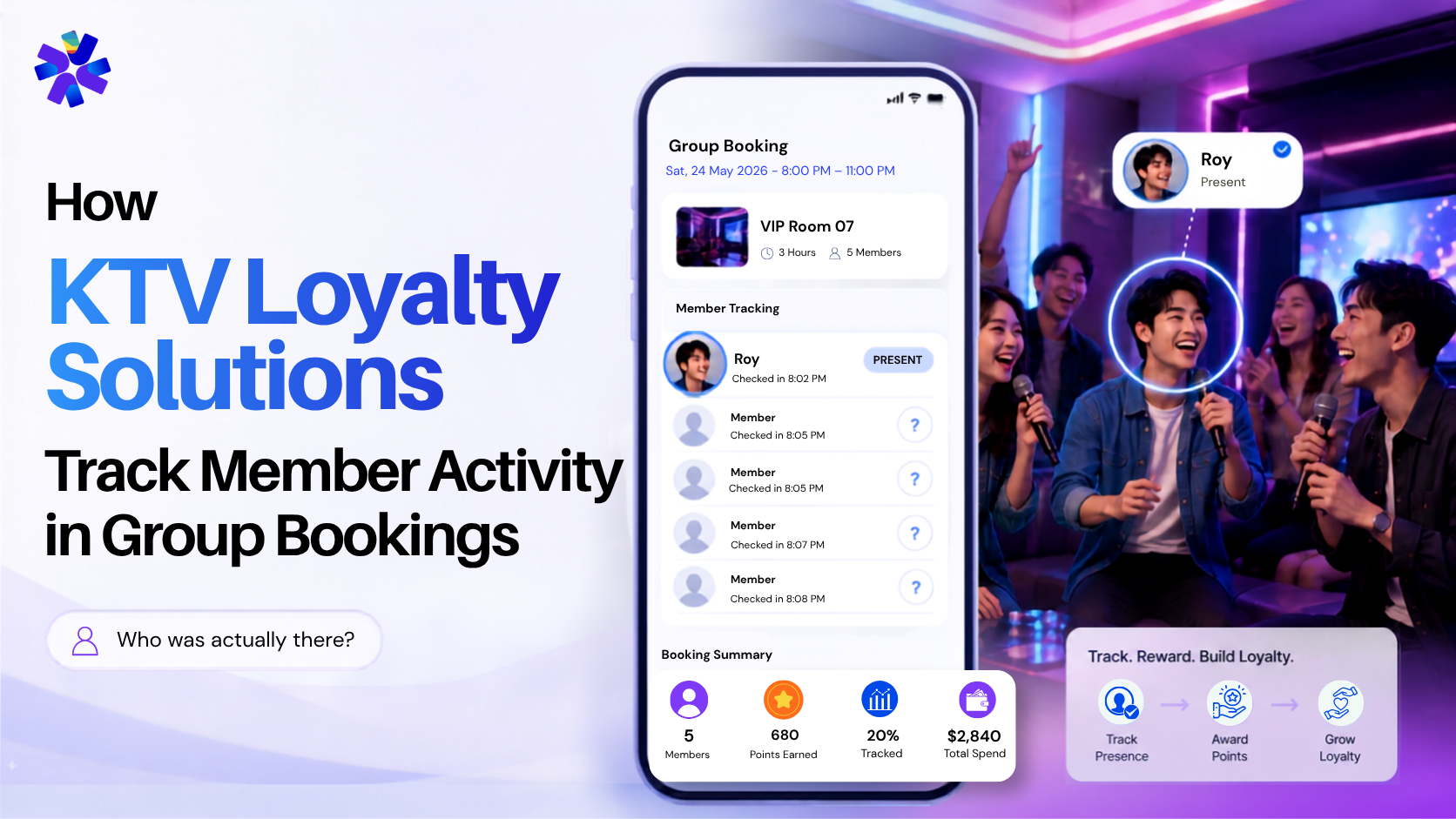 How KTV Loyalty Solutions Track Member Activity in Group Bookings