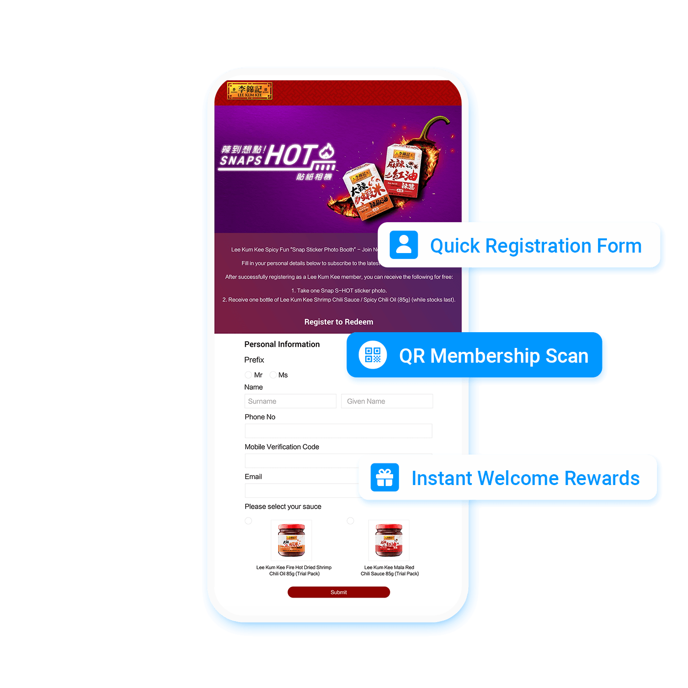 Member Acquisition Through Offline Event Registration | Image