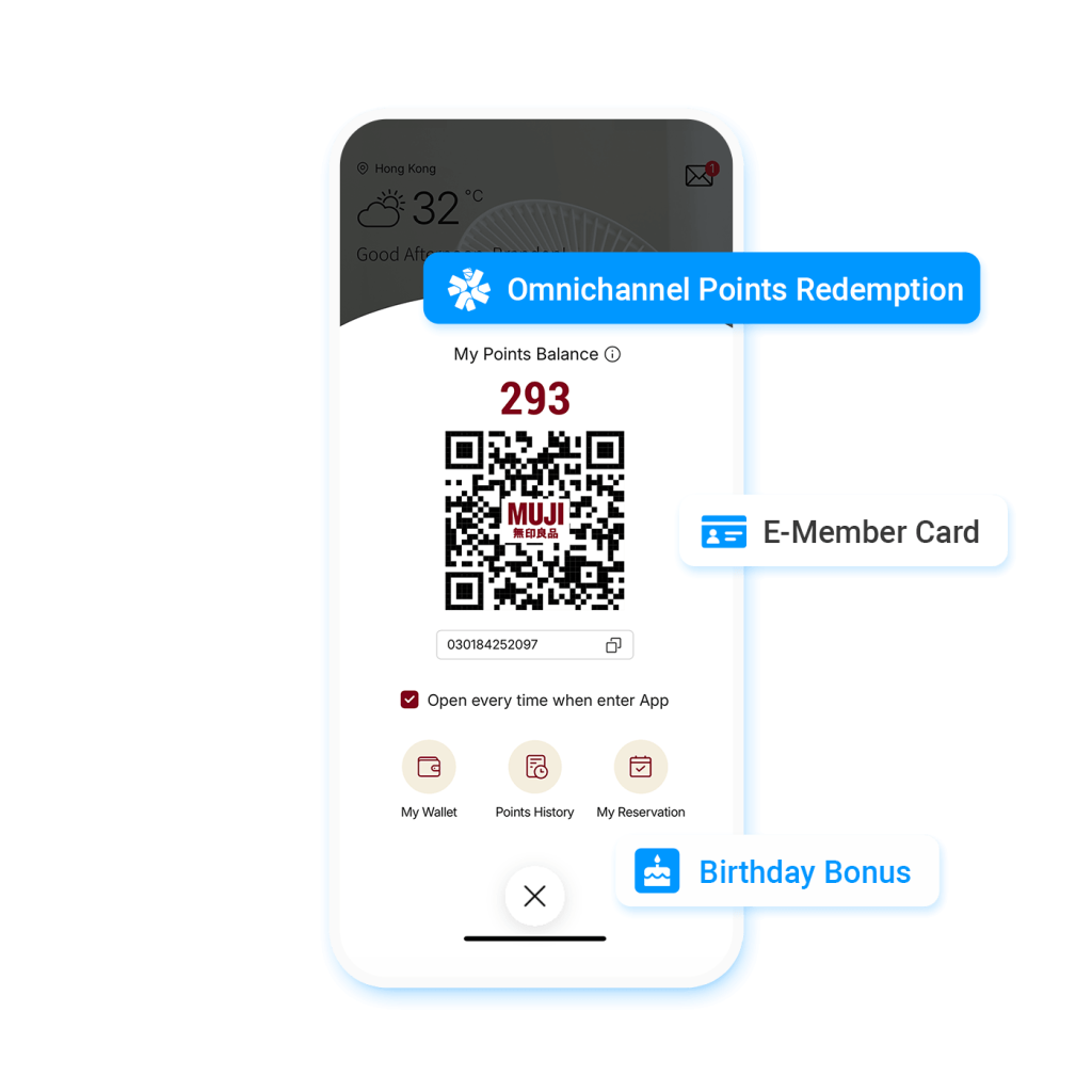 Muji App Loyalty and CRM Revamp